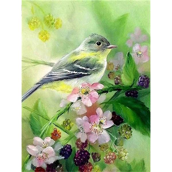 DIY 5D алмазная живопись птицы на деревьях Алмазная мозаика наборы для вышивки крестом украшение дома полная круглая алмазная вышивка