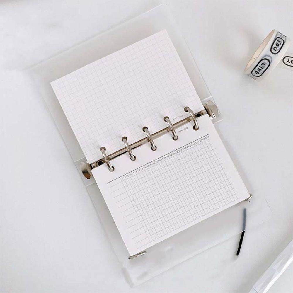 50 листов M5 A8 сменная бумага для блокнота сменная спиральная папка для блокнота студент