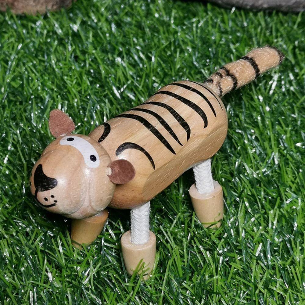 Elephant Monkey Simulation Animal Model Giraffe Lion Bendable Wild Animal Figure Baby Kids