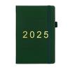 2025 Weekly Monthly Planner Leather Planner Notebook 2025 Journal Academic Diary for Teacher Student Daily Schedualing