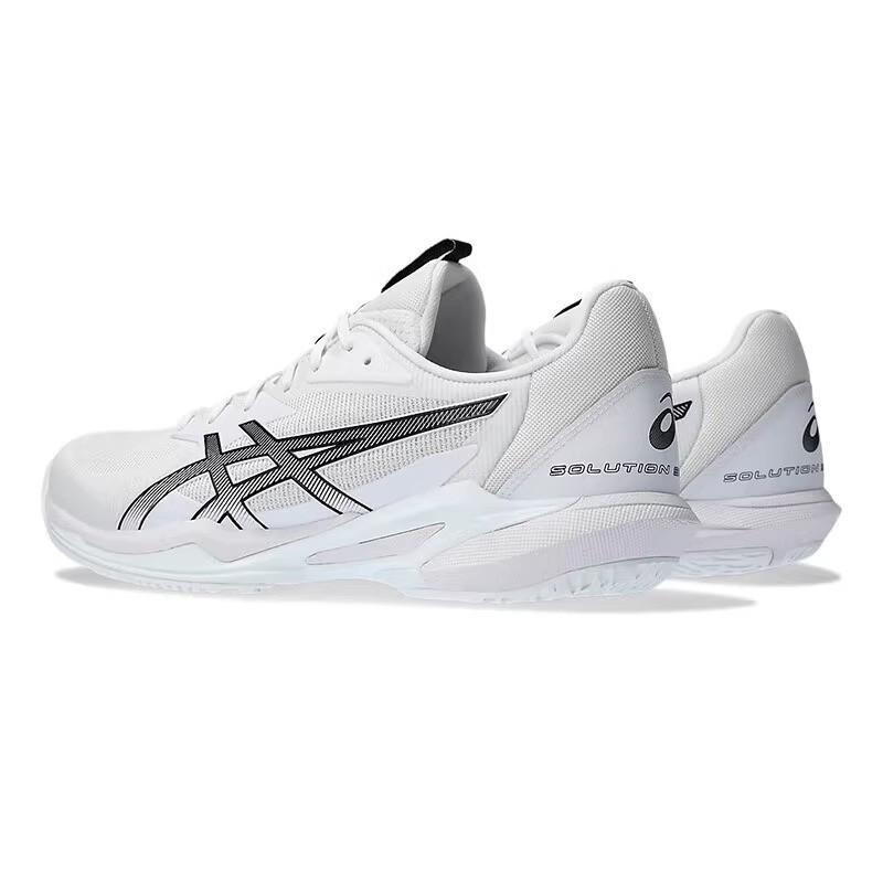 Asics Мужские теннисные кроссовки Solution Speed FF 3 Low Top Белый Черный - 1041A438-101