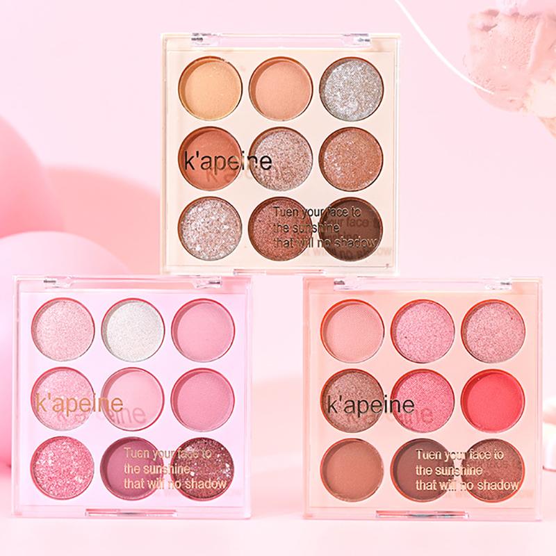 Палитра теней для век с мороженым, блестящие розы, румяна Aegyosal, овсяный чай с молоком, фиолетовые тени для век, крутой тон, корейский макияж, женская косметика