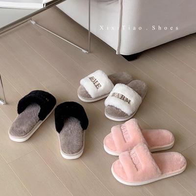 "Европейско-американские хлопковые тапочки для осени/зимы 2024 года"