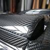 5D Ultra Shiny Glossy Black Carbon Fiber PVC Waterproof Car Wrap Sticker Decal