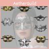 Mysterious Angel Halloween Party Mask Vintage Jazz Flathead Mask For Men