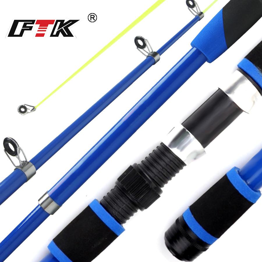 FTK Fibreglass Fishing Rod 1.8M/5.9FT Outdoor Sports Travel Telescopic Fishing Rod Portable Fishing Rod Christmas Gift