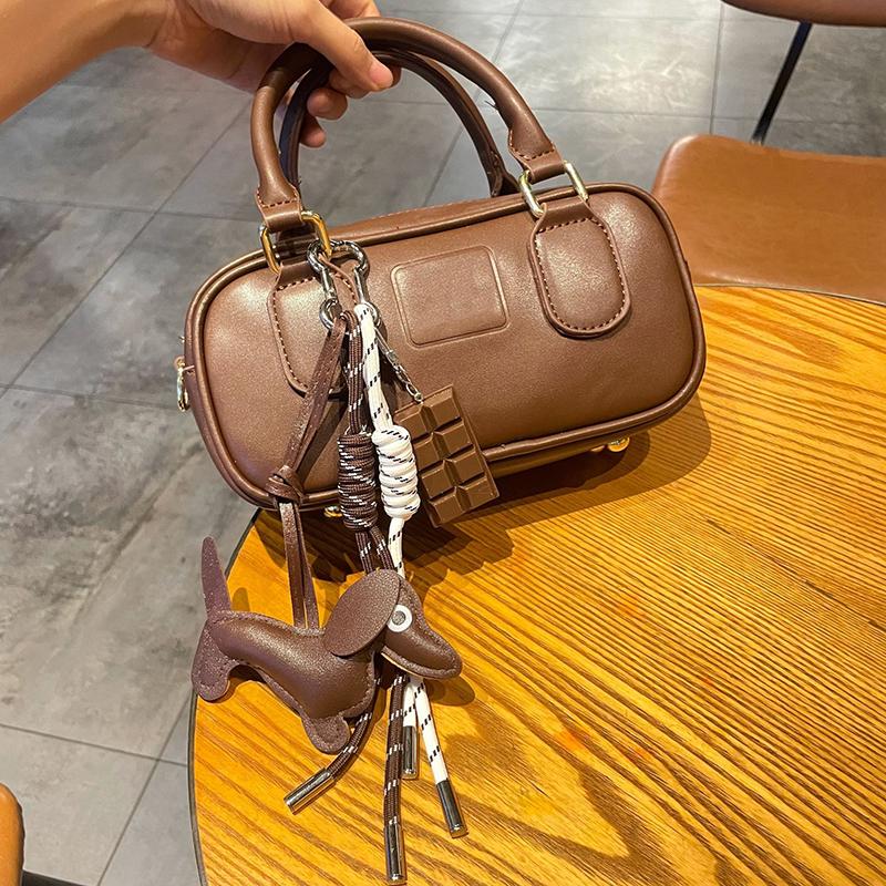 1 шт. Милый плетеный веревочный брелок для сумки, высококачественный аксессуар для подвешивания на рюкзак с таксой AVE