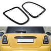 2 шт. Накладка на задний фонарь автомобиля для BMW Mini Cooper R56 R57 R58 R59 2007-2013 Декоративная рамка-кольцо для заднего фонаря Автоаксессуары