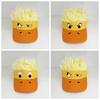 Breathable Embroidered Baseball Cap Soft Top Duck Tongue Cap Duckling Decorated Wig Cap  Party Gift