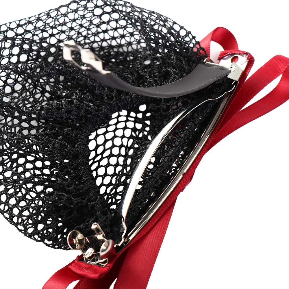 Офисная сетка для волос Сетчатая сетка для волос Корейский пучок Снуд Зажим для хвостика Заколки Сетка-чехол Женские пружинные зажимы