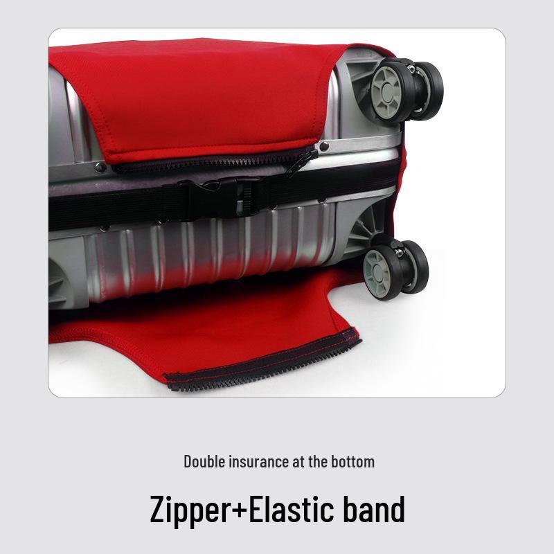 Утолщенный эластичный чехол от пыли для багажа на колесиках