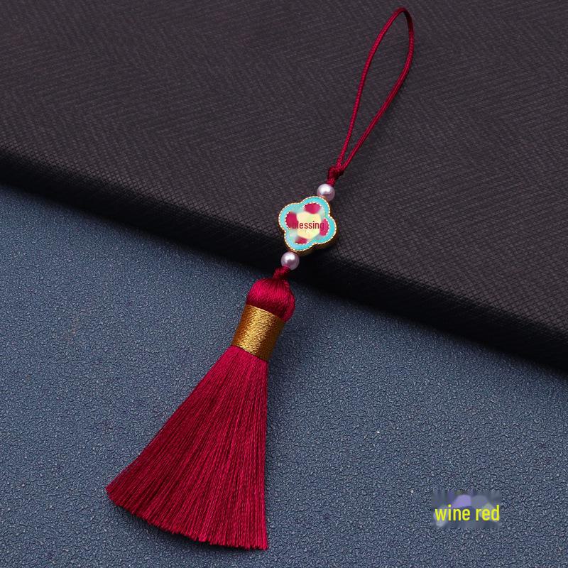 5,5 см сплав кисточка USB флешка и телефон цепочка закладка в старинном стиле