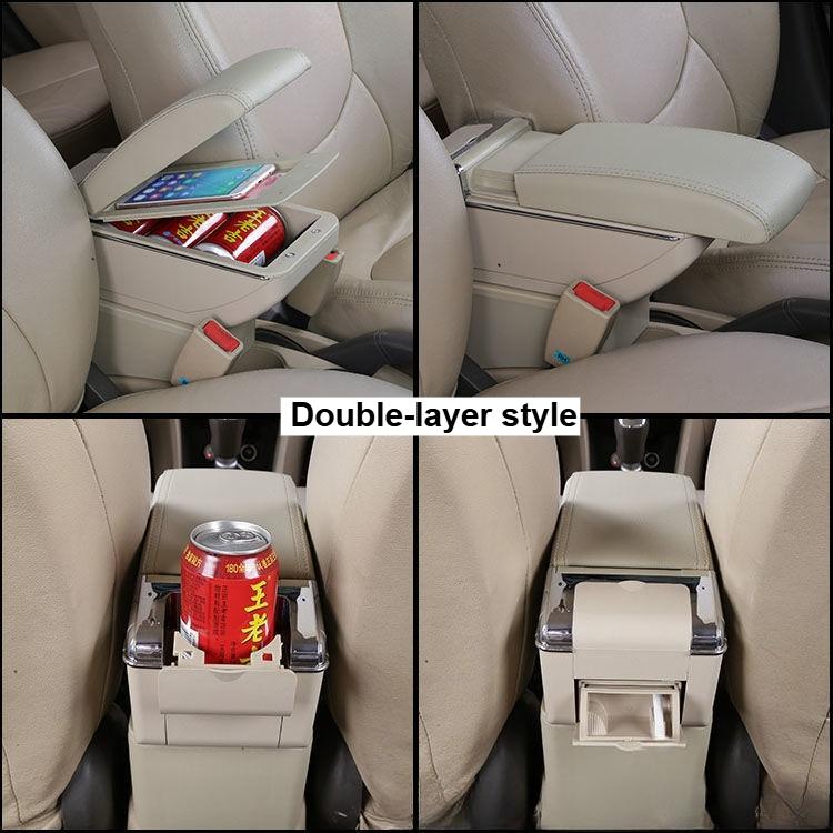 Car Central Armrest Box Car Accessories Storage Box For MINI Cooper R50 R52 R53 R56 R57 R58 F55 F56 F57 R60 F60 Countryman