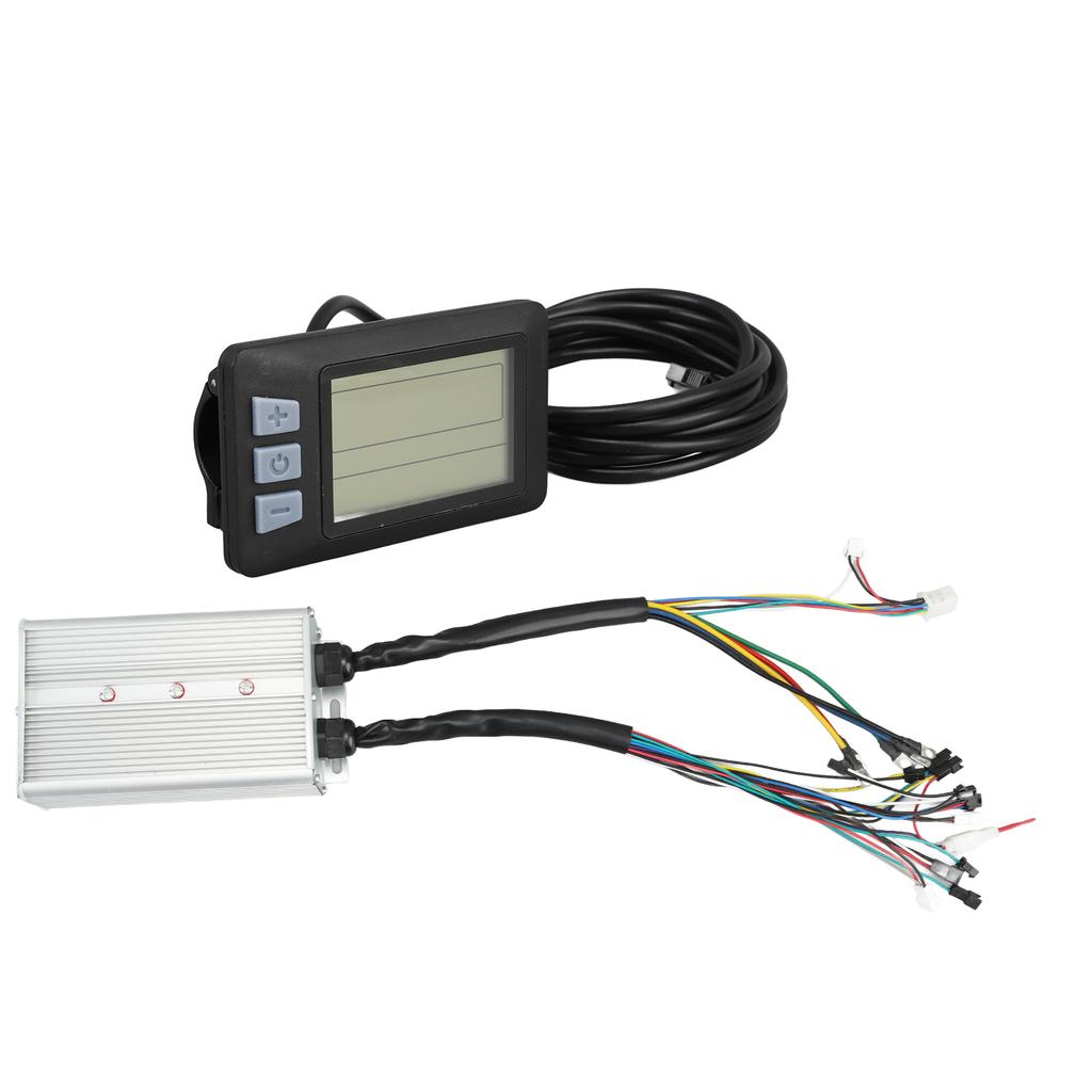 48V 60V 1500W Motor Controller Waterproof LCD Display DIY Electric Bike Controller Kit for Scooters Folding Bikes