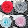 Multi-layer Yarn Pin-Up Brooch Handmade Vintage Lapel Pins New Chest Flower Corsage  for Women