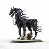Новый MOC Классический Кино Космическое Существо Черная Молния Лошадь Модель Строительные Блоки DIY Техническая Сборка Детская Игрушка Подарочный Набор для Мальчика