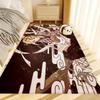 Natsumes Book Nyanko Sensei Entrance Door Mat Washable Non-Slip Living Room Sofa Chairs Area Mat Kitchen Welcome Doormat