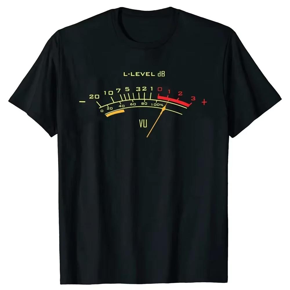 Unisexs Retro Casual Printed Sound Engineer Round Neck Tshirt Made Of 100 Pure Cotton Soft And Breathable Short Sleeved Shirt