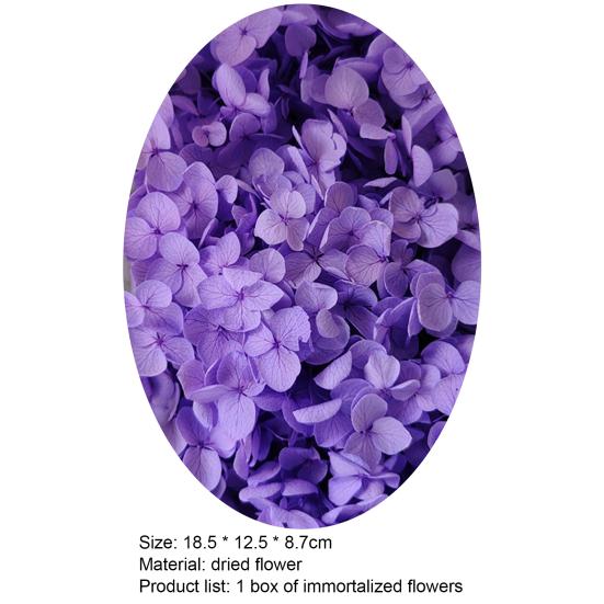 1 коробка цветных сухих цветов, изысканные натуральные реалистичные головки гортензии «сделай сам», свадебные сувениры