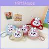 Rabbit Cute Cartoon Childrens Lanyard Messenger Bag Autumn Student Purse Coin