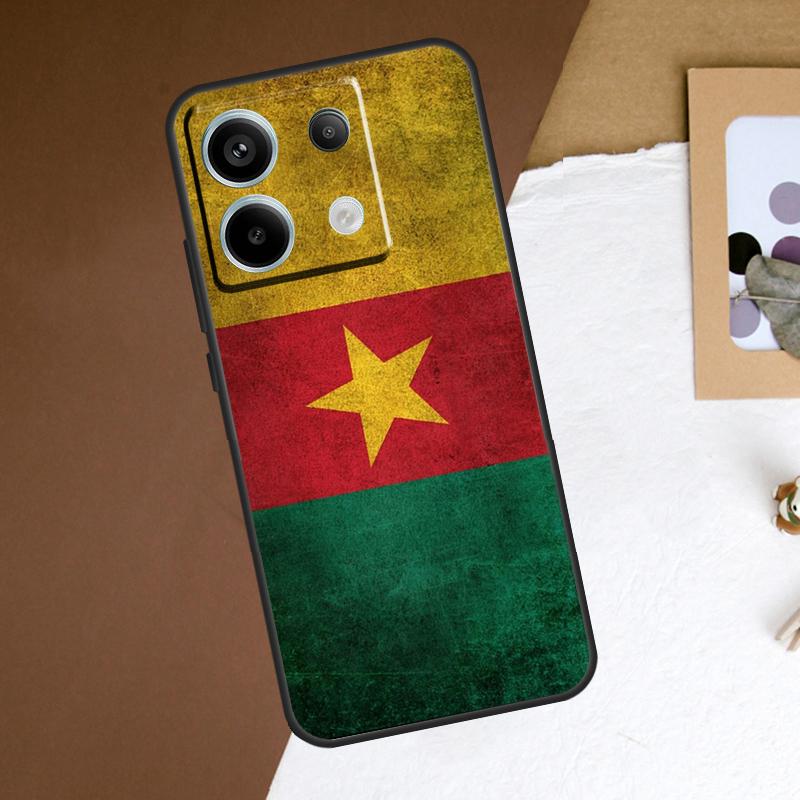 Republic of Cameroon Flag Case For Xiaomi Redmi Note 13 Pro Plus Note 12 11 9 10 11S 10S 12S Redmi 13C 10C 12C Cover