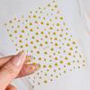 9-Color Pentagram Nail Art Sticker, Laser Gold, Silver, Red Plastic Nail Art Sticker, Color Nail Art Decorative Sticker.