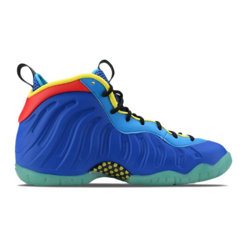 Nike Детские кроссовки Little Posite One Multi-Color Game Royal GS DQ0376-400