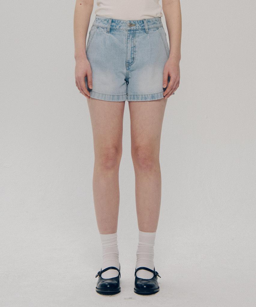 YALE Women'S Denim Shorts_Light Blue