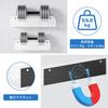 Powerful magnetic 2025 magnetic condiment storage rack, suitable for refrigerators, washing machines, kitchen and bathroom walls. Magnetic, adhesive,