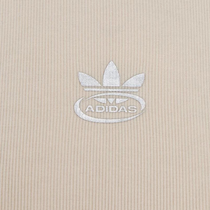 Adidas Originals T-Shirts Women's Miracle Bauxite Brown Crew Neck KX3046
