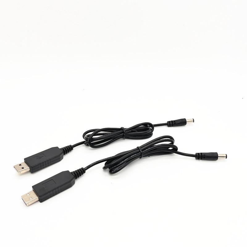Кабель-коннектор WiFi to Power Bank 5.5*2.1мм DC 5В на 9/12В USB Кабель Повышающий преобразователь для WiFi устройств