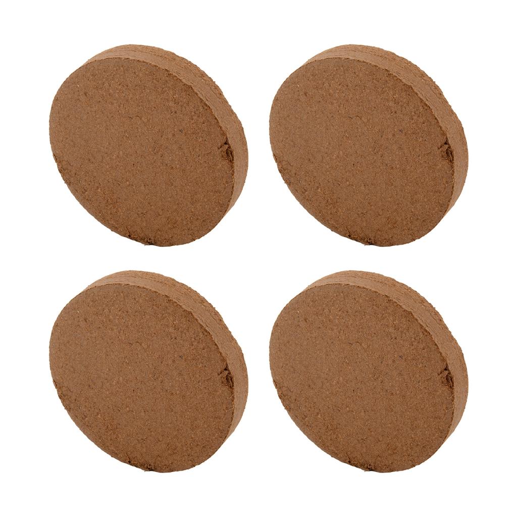 Кокосовый почвобрикет для удержания влаги, 60 мм в диаметре, спрессованный, компактная питательная среда, поддержка прорастания