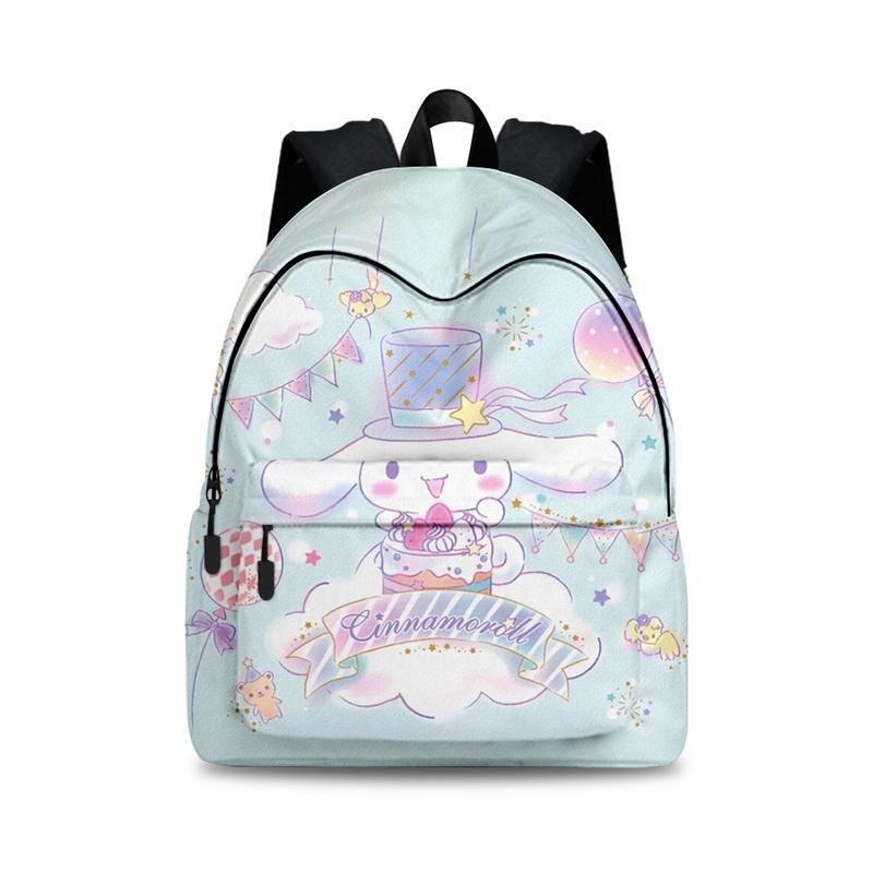 Stylish Cinnamoroll Backpack Set For Business Travel Breathable, Durable Polyester Material