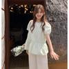 2026 Spring/Summer New Daily Commuting Loose and Comfortable Shirt Women's Short Sleeve Shirt Versatile High End Top