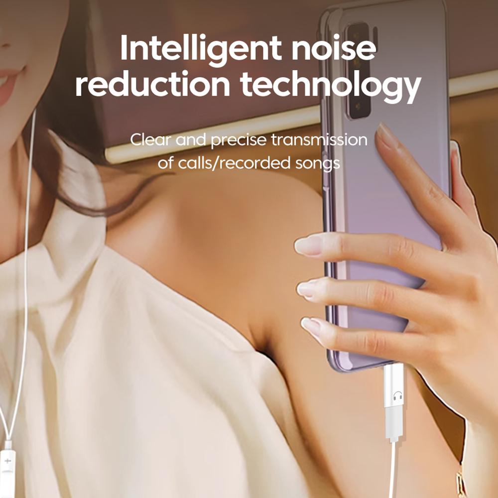 IOS Female to Type C Male Adapter For 16 15 Huawei ipad Wired Headset Converter USB C to ios Earphone Audio AUX