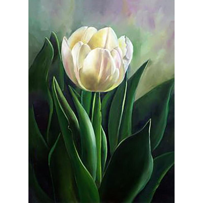 DIY Flower 5D Diamond Painting Full Round Drill Cross Stitch Kit Diamond Embroidery Mosaic Rose Resin Wall Art Gift Home Decor