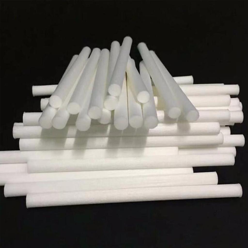 10 шт./упак. Сменный фильтр для увлажнителя воздуха Хлопковый губчатый стержень Подходит для USB аромадиффузора Распылитель тумана Увлажнитель воздуха Очистить