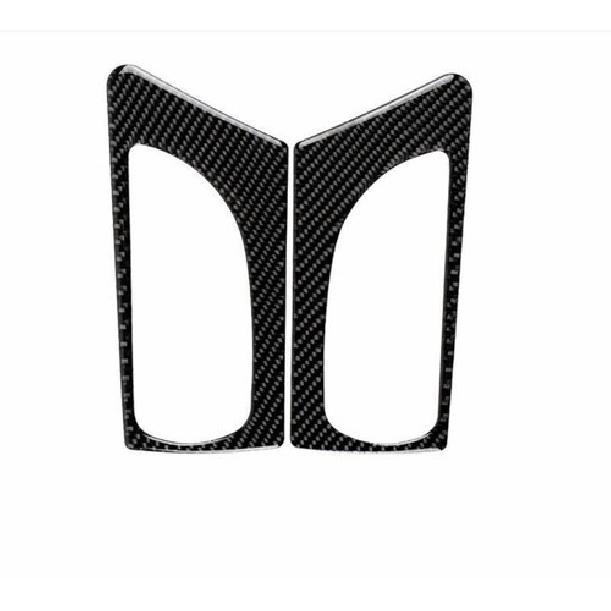 For Lexus IS 2013-2022 300 350 Carbon Fiber Front Door Interior Handle Cover 2pc