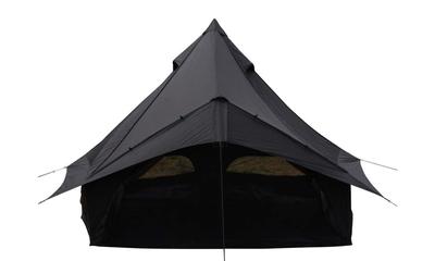 Палатка для кемпинга Canadian East Outdoor с одной стойкой Glocke 12 5 to 6 Black CETO1004 [для людей]