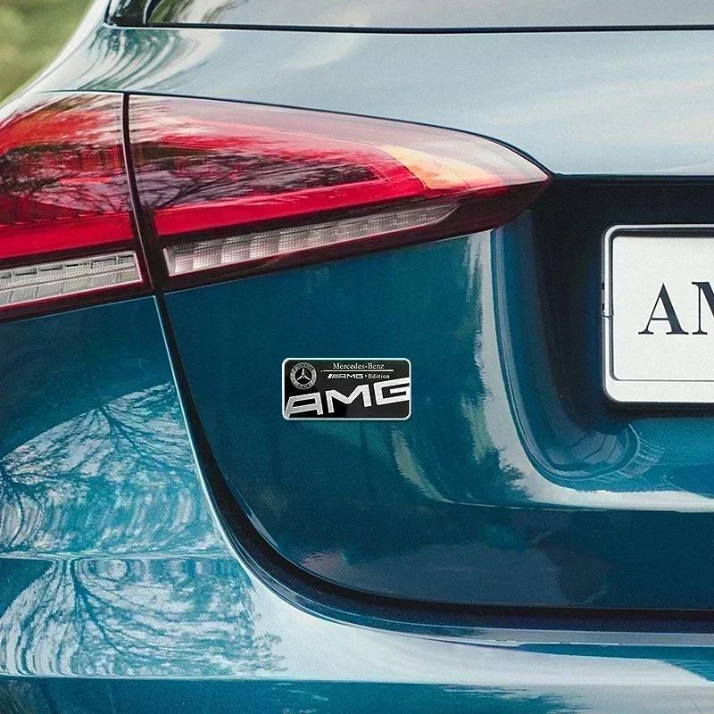 1pcs Car Side Window Badge Sticker for Mercedes benz AMG W204 W205 W212 W213 W221 W177 W246 GLA GLC CLA A Class GLK GLE CLK CLS p1