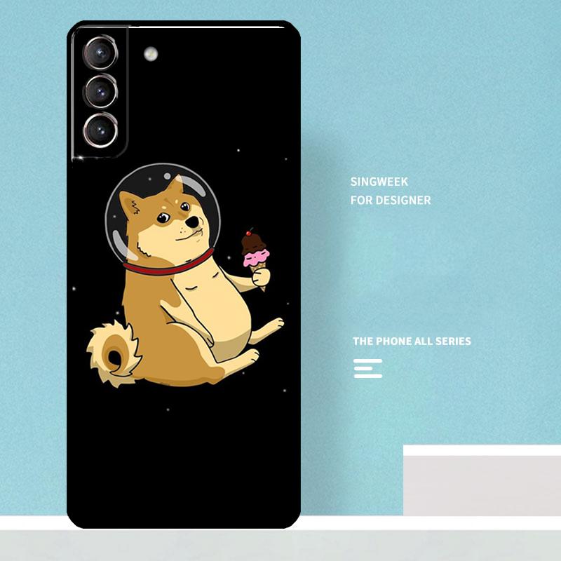 Doge Meme Kabosu Case For Samsung Galaxy S25 Ultra S25 FE S20 S21 S22 S23 Plus S9 S10 S24 Ultra Phone Cover