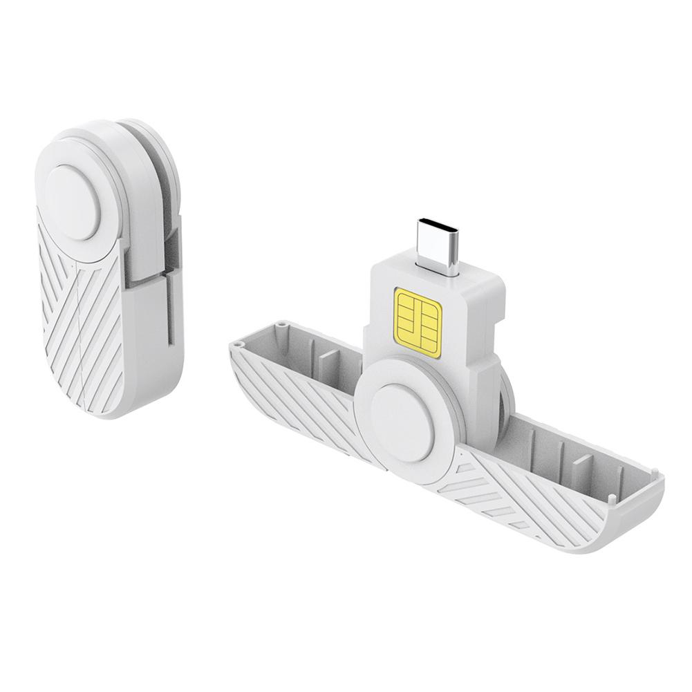 Считыватель смарт-карт AU Type-C ID CAC Считыватели карт для государственных удостоверений личности ActivClient AK