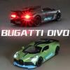 1/32 масштаб Divo, литая под давлением модель автомобиля, игрушечная машина с откатным механизмом, звуком и светом для детей, коллекция подарков для мальчиков и девочек