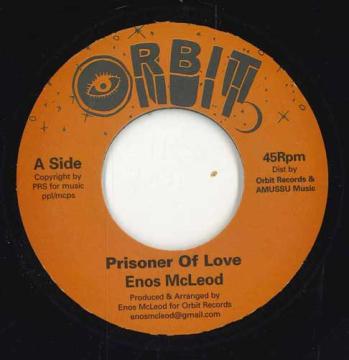 7-дюймовая пластинка ENOS MCLEOD - Prisoner Of Love / Scrubs Orbit UK 2025 UK Регги, Ска и Даб