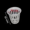 20 Pcs Hydroponic Colonization Mesh Pot Net Cup Basket Hydroponic Aeroponic Planting Grow Clone Nursery Plant Soilless