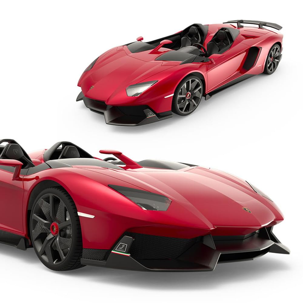 Doyusha Scale Lamborghini Aventador J Red Electric Radio Control 14389 2.4GHz 1/12