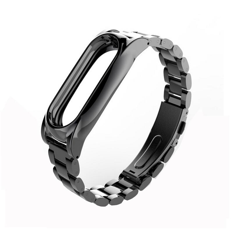 Bracelet Metal Wristband for Xiaomi 2 Generation Plus Stainless Steel Solid Tape