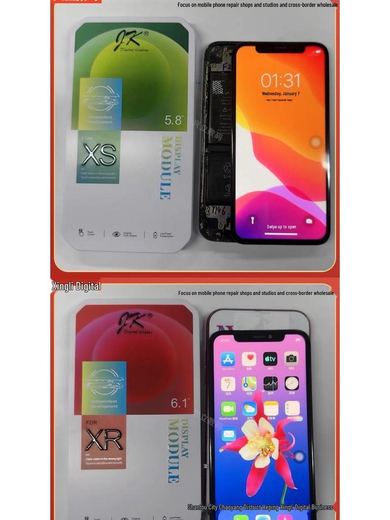 Сборка экрана, совместимая с iPhone JK X XS MAX XR 11-15 PRO MAX