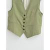 Kaslead New Arrival Women's Fashion Style Linen Blend Vest Casual Shorts 8025939 8026939