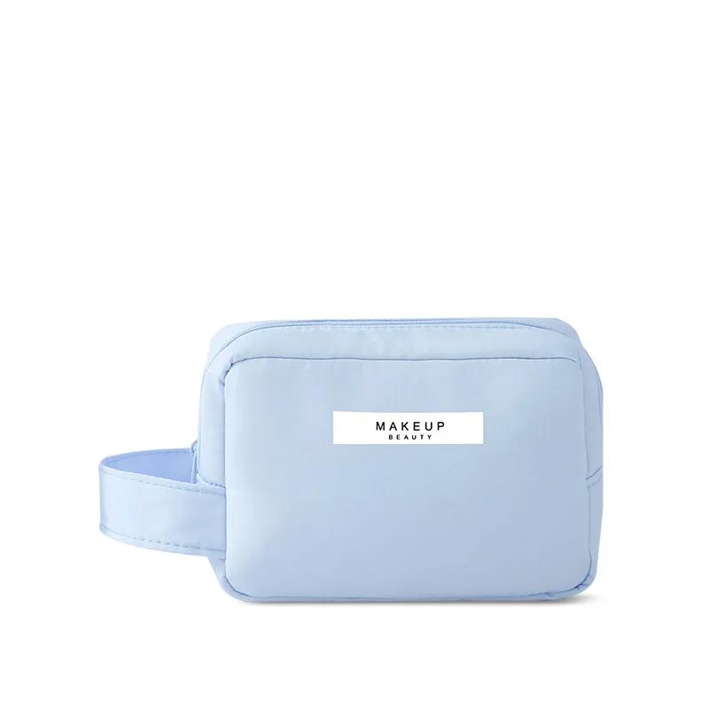 Ladies Portable High Appearance Index Cosmetic Bag Large-capacity Travel Washing Bag Three-dimensional Makeup Storage Bag